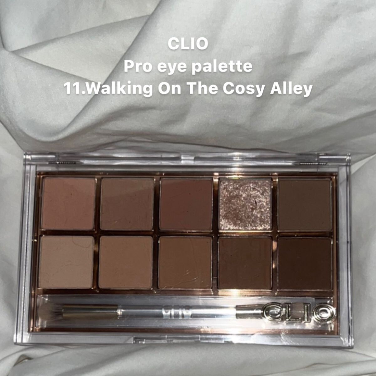 プロ アイ パレット/CLIO/アイシャドウパレットを使ったクチコミ（1枚目）