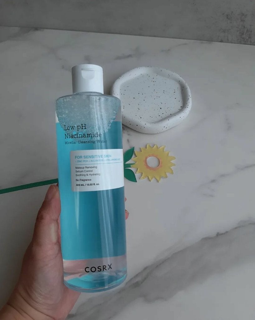 弱酸性 ナイアシンアミド ミセラークレンジングウォーター/COSRX/クレンジングウォーターを使ったクチコミ(2枚目)