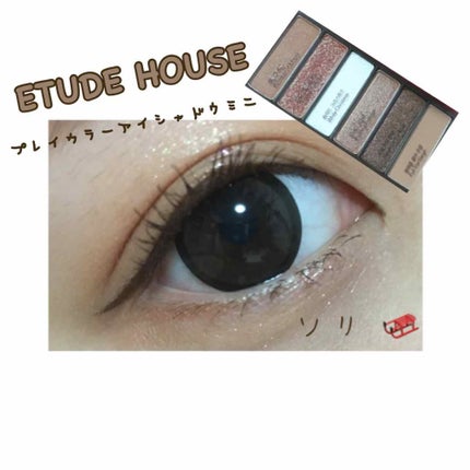 ルドルフ プレイカラー アイシャドウミニ ソリ/ETUDE/アイシャドウパレットを使ったクチコミ(1枚目)