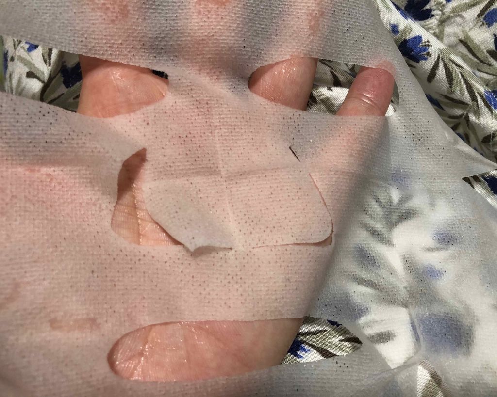 WFCEGマスク(ダブルフラーレンCEGマスク)/BEAUTY MALL/シートマスク・パックを使ったクチコミ（3枚目）