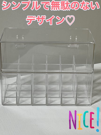 透明収納ケース(フタ付、A)/DAISO/その他を使ったクチコミ(3枚目)