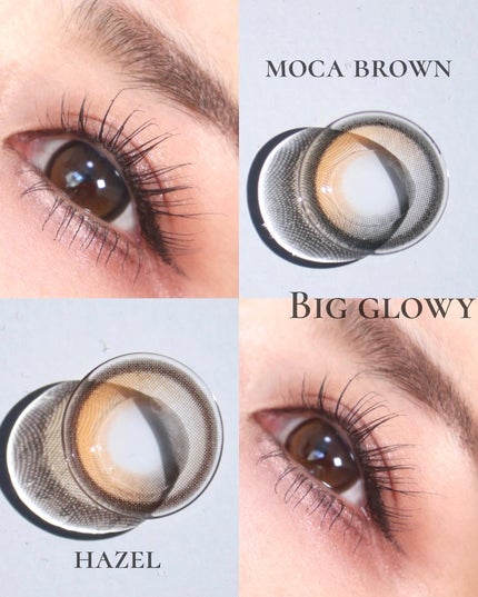 Glowy 1day/OLENS/ワンデー(1DAY)カラコンを使ったクチコミ(4枚目)