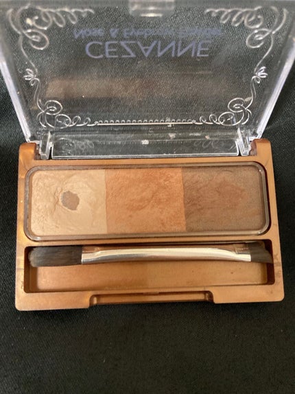 ノーズ&アイブロウパウダー/CEZANNE/パウダーアイブロウを使ったクチコミ(2枚目)