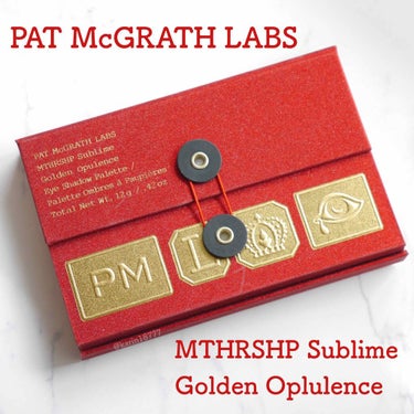 PAT McGRATH LABS Golden Opulenceのクチコミ「☑︎PAT McGRATH LABS
MTHRSHP Sublime
Golden Opule.....」（1枚目）