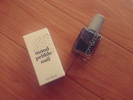ムードペブルネイル/rom&nd/マニキュアを使ったクチコミ(1枚目)