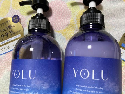 リラックスナイトリペア シャンプー/トリートメント/YOLU/市販シャンプーを使ったクチコミ(2枚目)