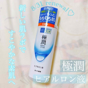 極潤ヒアルロン液（ハダラボモイスト化粧水d） 170mL/肌ラボ/化粧水を使ったクチコミ（1枚目）