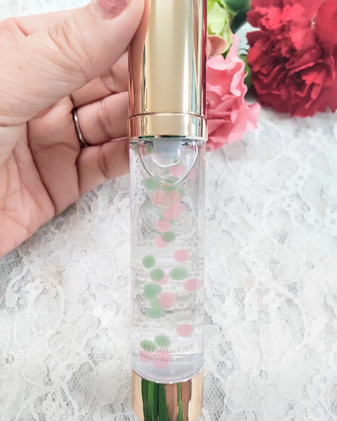レチノール×シカ バウンスボールセラム/LIALUSTER/美容液を使ったクチコミ（2枚目）