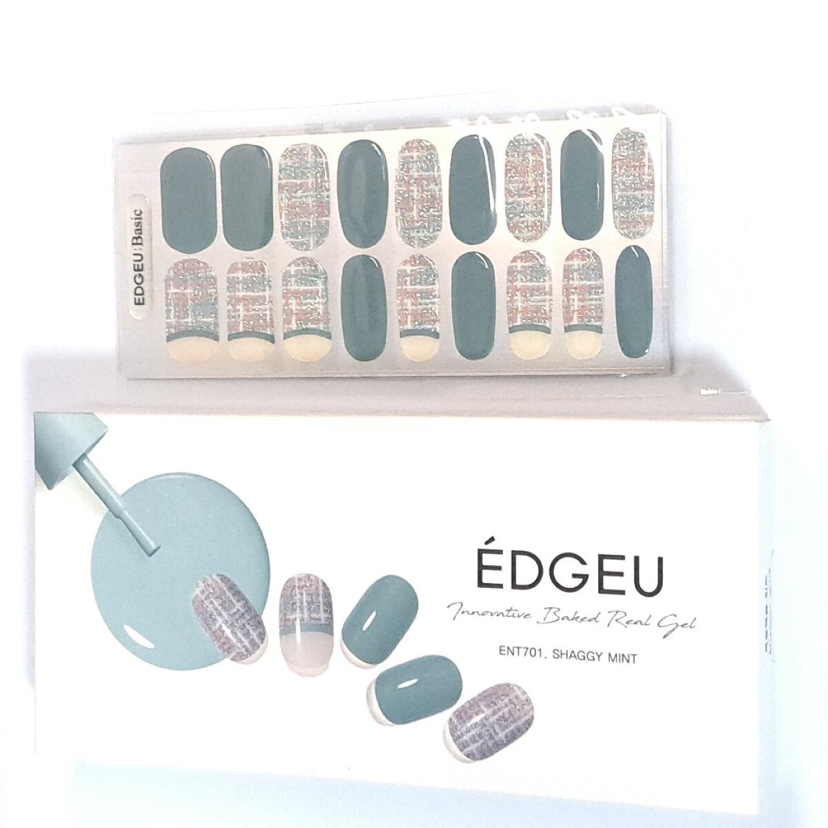 EDGEU ジェルネイルシール/EDGEU/ネイルシールを使ったクチコミ（2枚目）