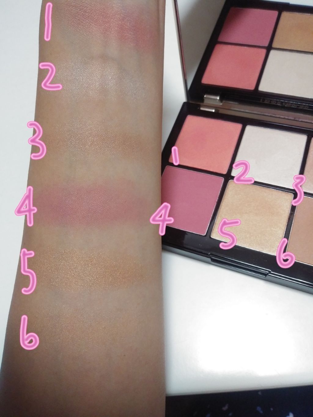 トレ シック パレット/ローラ メルシエ/ジェル・クリームチークを使ったクチコミ（2枚目）