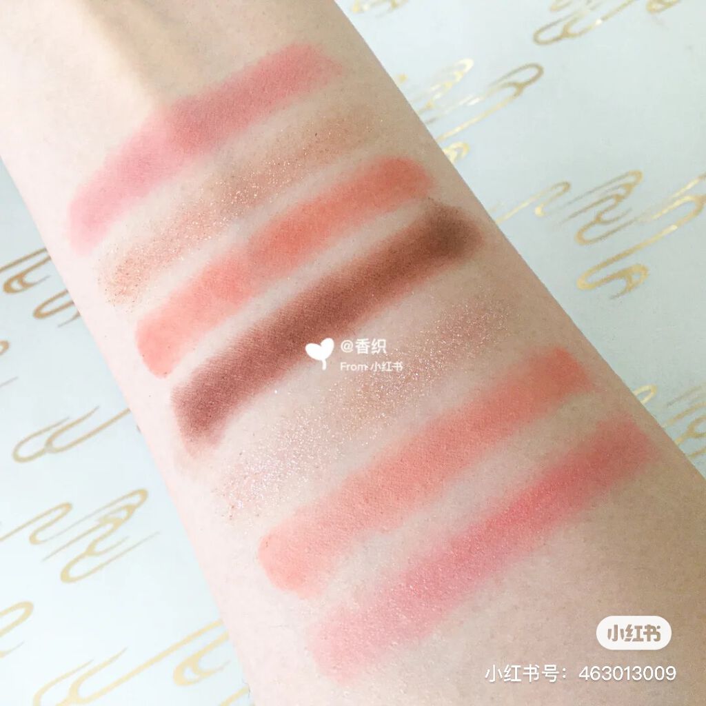 七色青鳥浮彫彩粧盤(マルチパレット)/花西子/アイシャドウパレットを使ったクチコミ(5枚目)