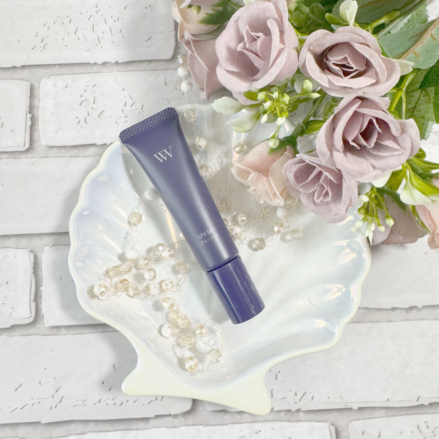 WHITE VEIL ブライトセラムUV/WHITE VEIL/日焼け止めローションを使ったクチコミ(2枚目)