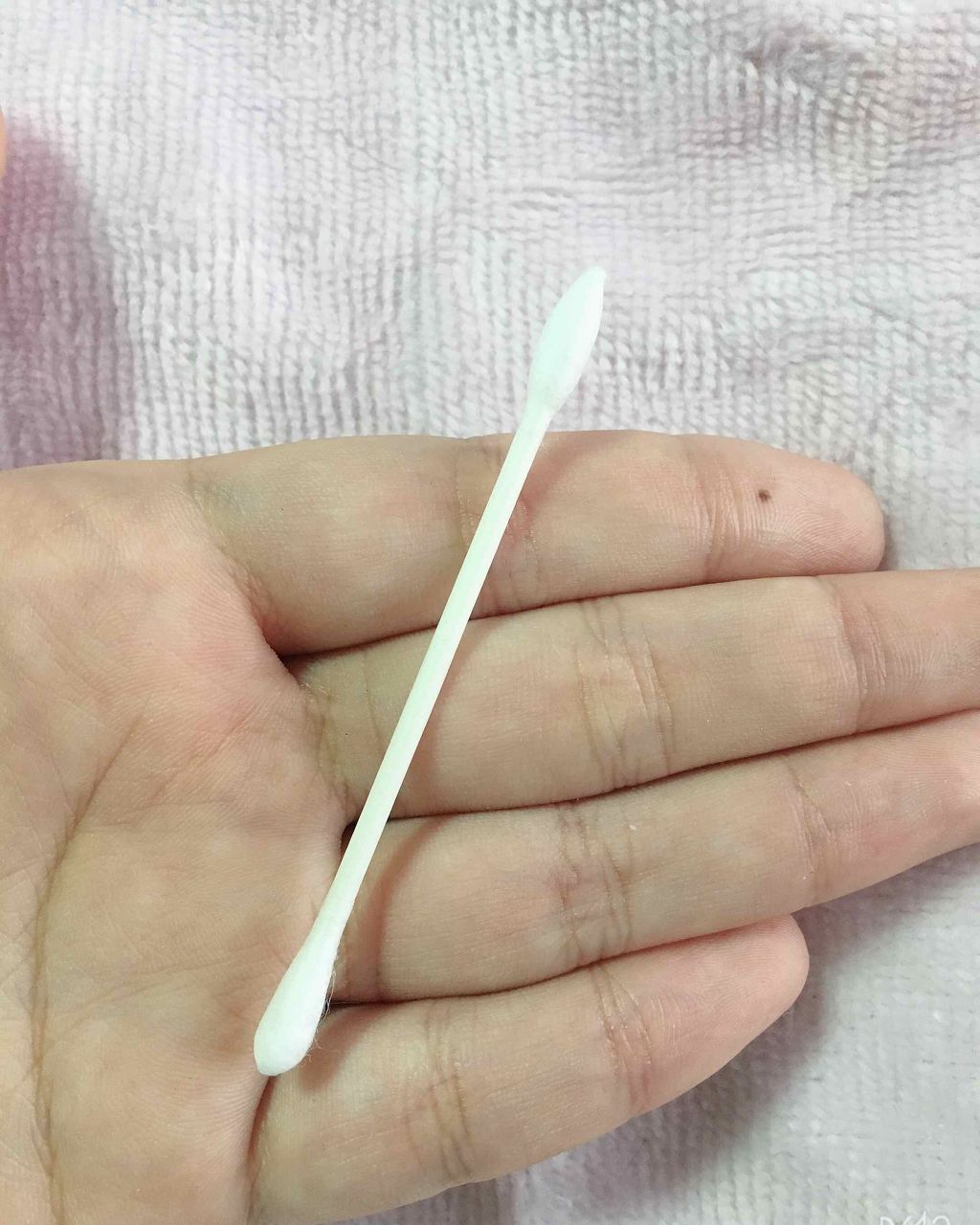 化粧コットン&綿棒セットケース(カガミ付き)/DAISO/その他化粧小物を使ったクチコミ(4枚目)