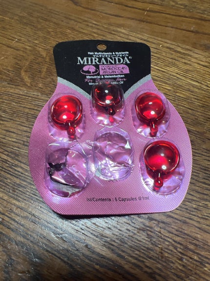 ヘアビタミン デイリーケアヘアオイル/MIRANDA/ヘアオイルを使ったクチコミ(1枚目)