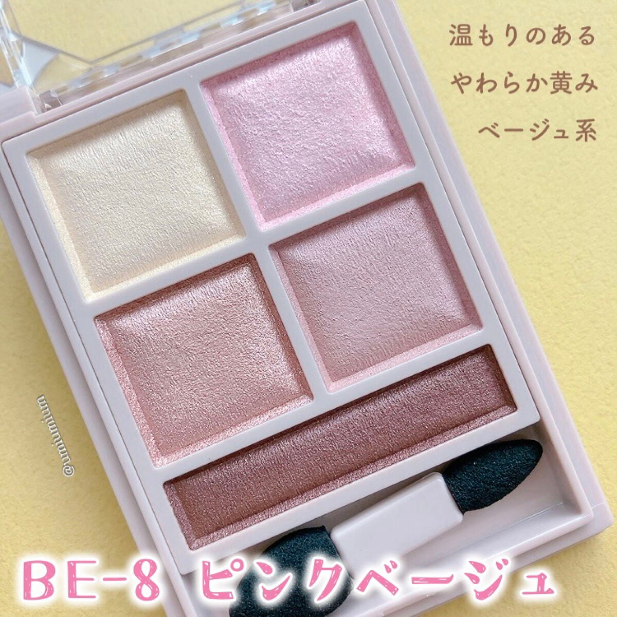 パノラマデザイン アイパレット/Visée/アイシャドウパレットを使ったクチコミ(3枚目)