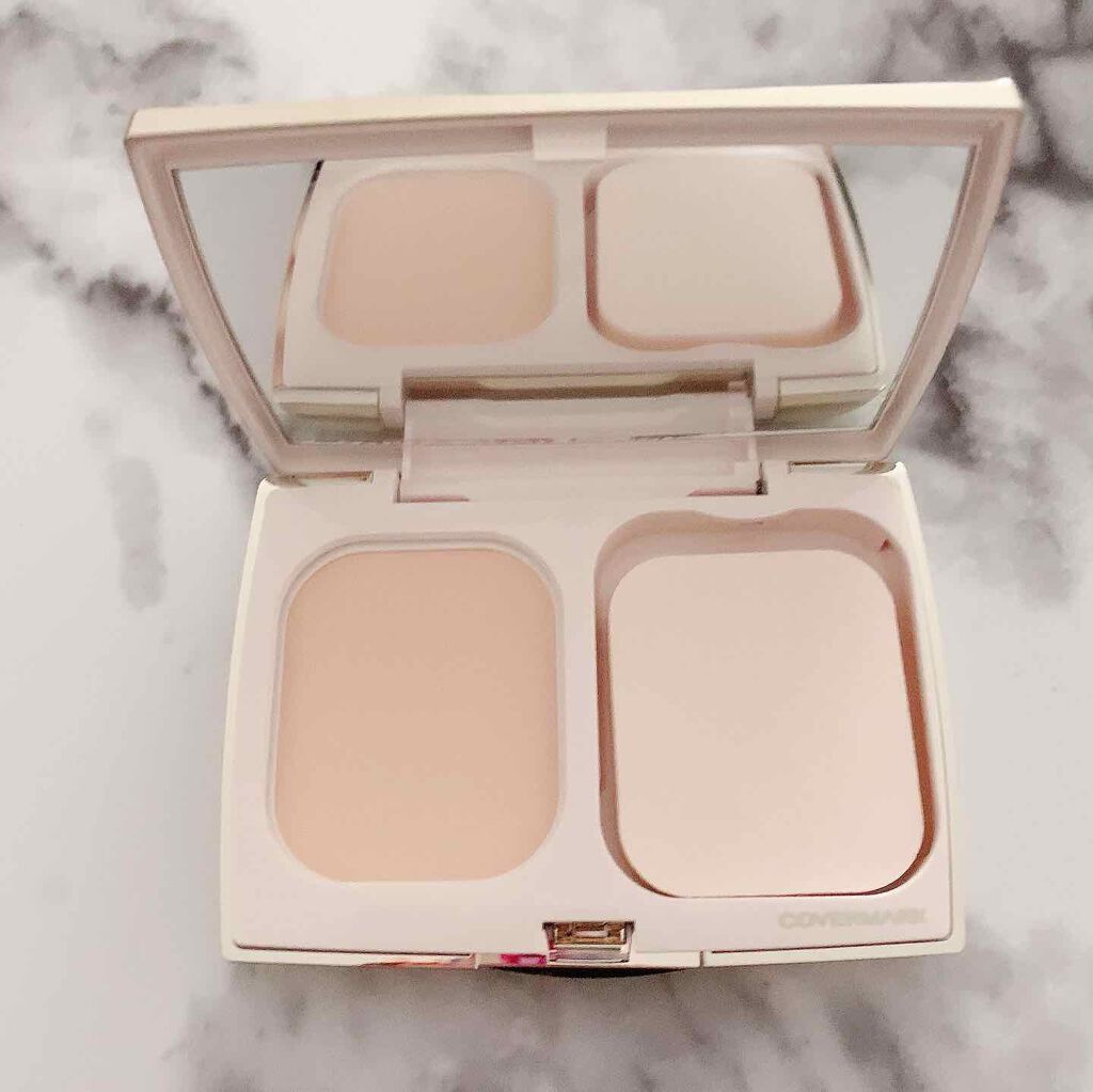 シルキー フィット/COVERMARK/パウダーファンデーションを使ったクチコミ（2枚目）