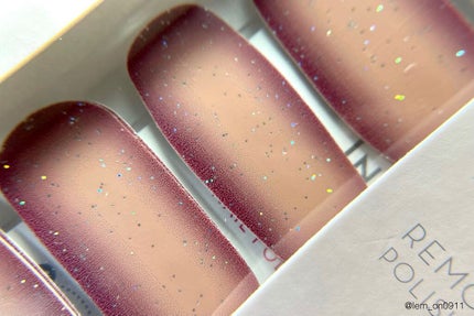 INCOCO インココ マニキュアシート/インココ/ネイルシールを使ったクチコミ(7枚目)