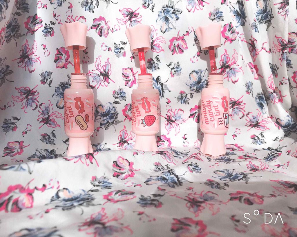 ムース キャンディー ティント/the SAEM/リップティントを使ったクチコミ（2枚目）