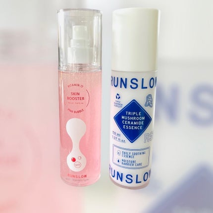 しゅわちゃん on LIPS 「RUNSLOW💫✨🇰🇷◾︎ビタミン17ピンクバブルスキンブース..」(5枚目)