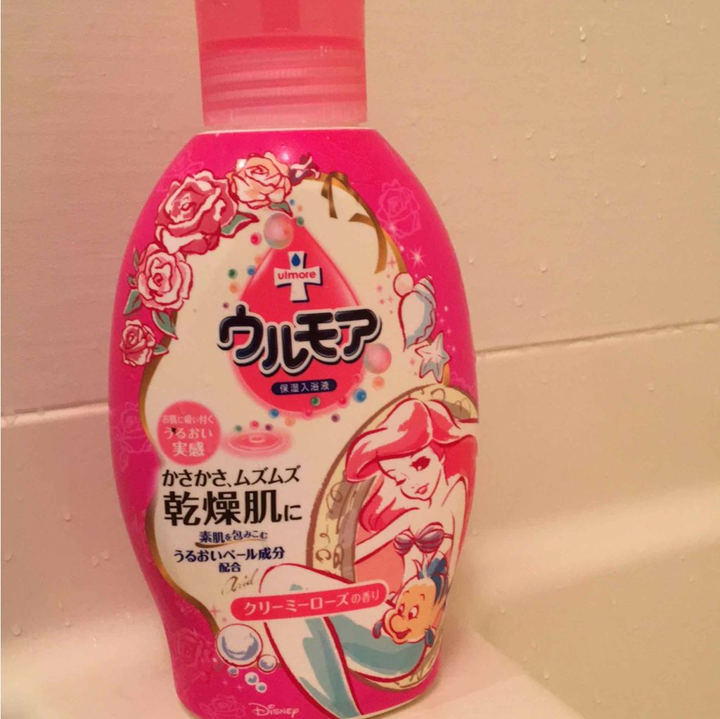 保湿入浴液 ウルモア クリーミーローズの香り/ウルモア/保湿系入浴剤を使ったクチコミ（1枚目）