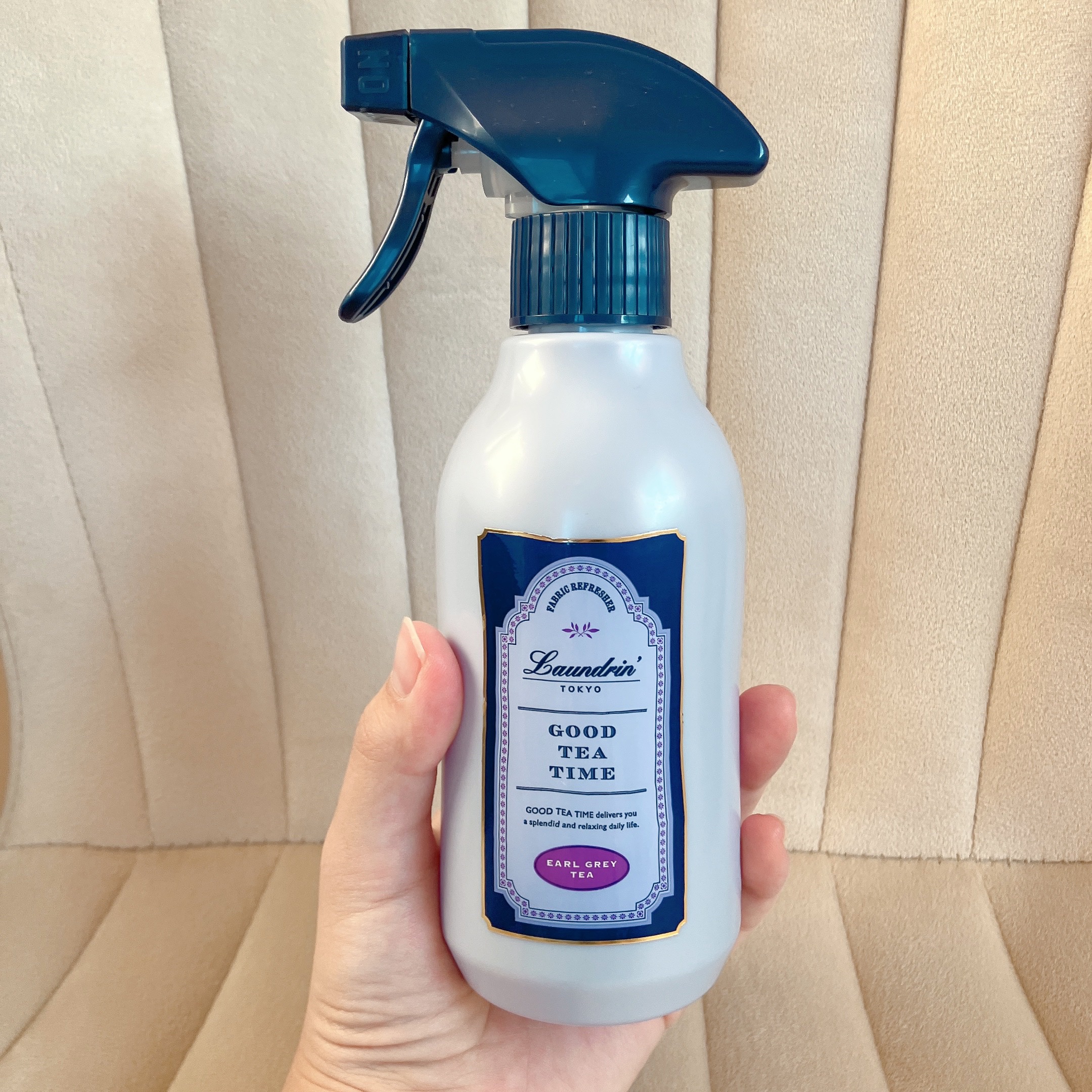 ファブリックミスト アールグレイティーの香り/ランドリン/ファブリックミストを使ったクチコミ（2枚目）