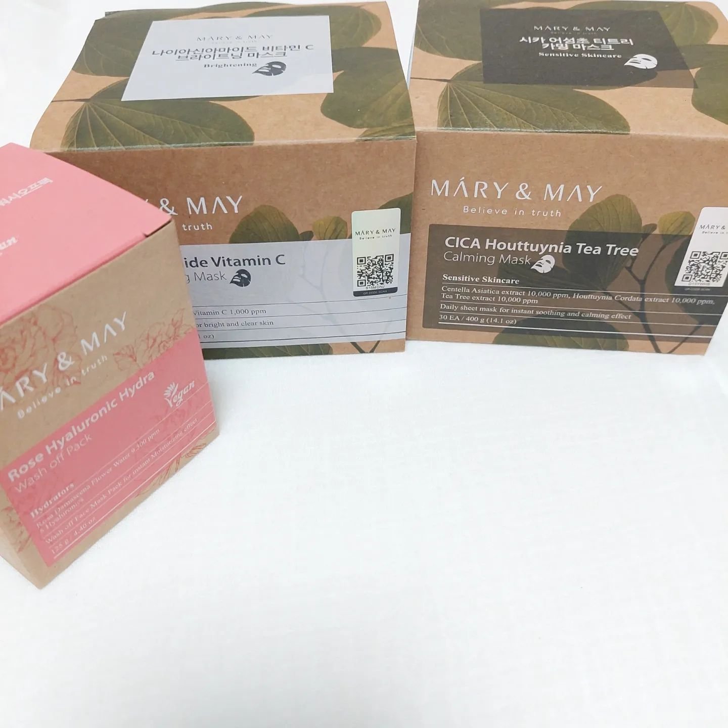 コラーゲンペプチドバイタルマスク /MARY&MAY/シートマスク・パックを使ったクチコミ（1枚目）