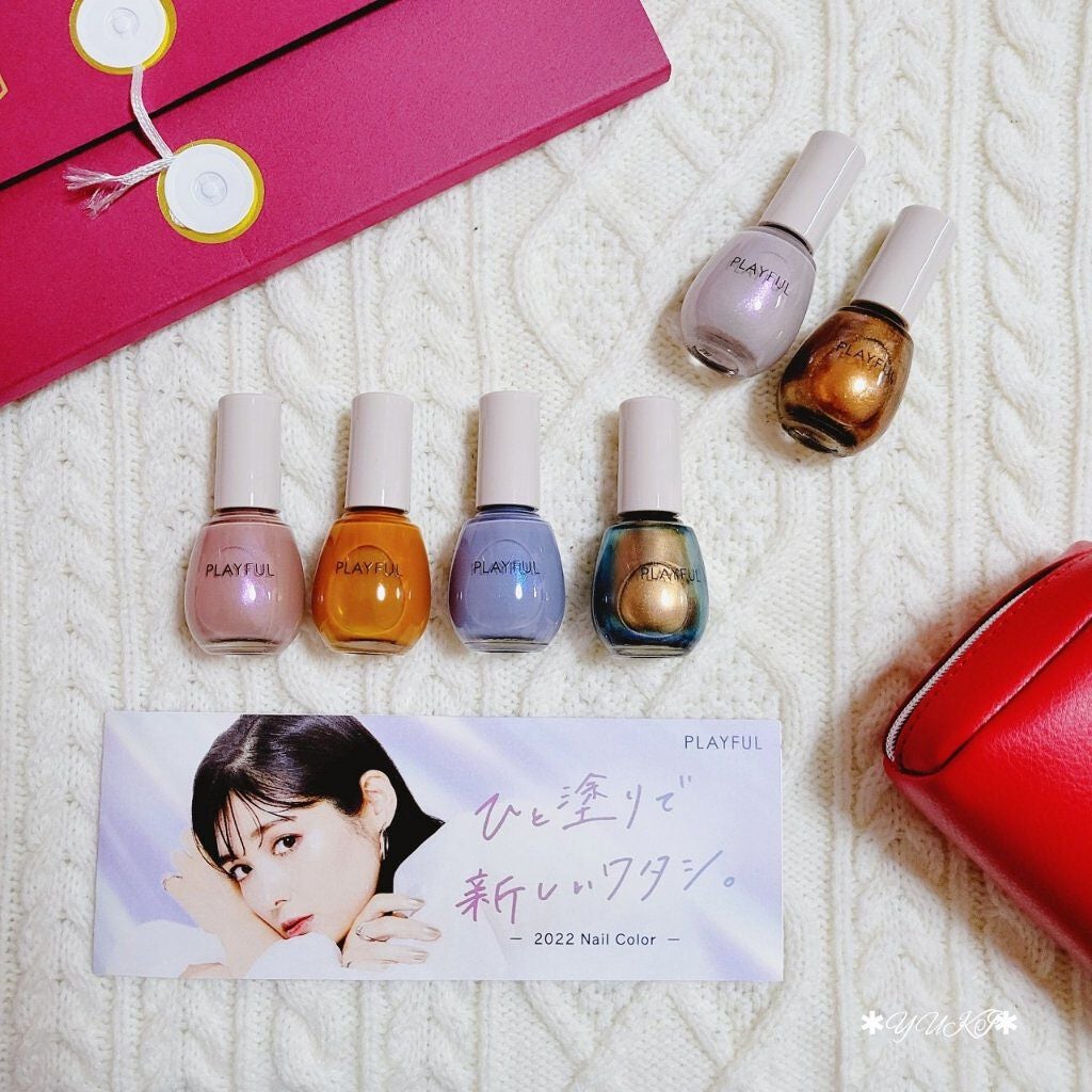 プレイフル アップデートネイル/PLAYFUL/オールインワンネイルを使ったクチコミ(5枚目)