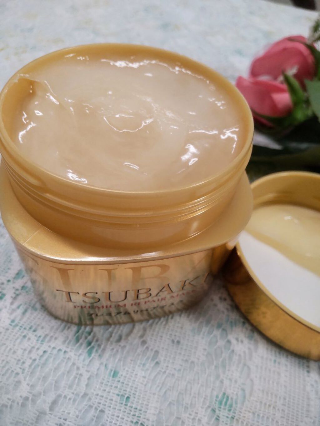 プレミアムリペアマスク（資生堂　プレミアムリペアマスク）/TSUBAKI/ヘアマスク・ヘアパックを使ったクチコミ（3枚目）