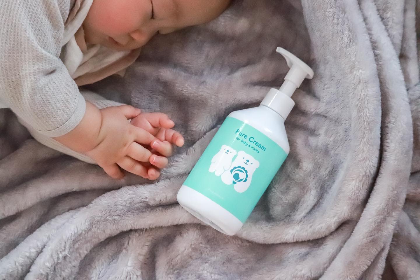 ピュア マテリエ ベビークリーム/pure materie/ボディクリームを使ったクチコミ（1枚目）