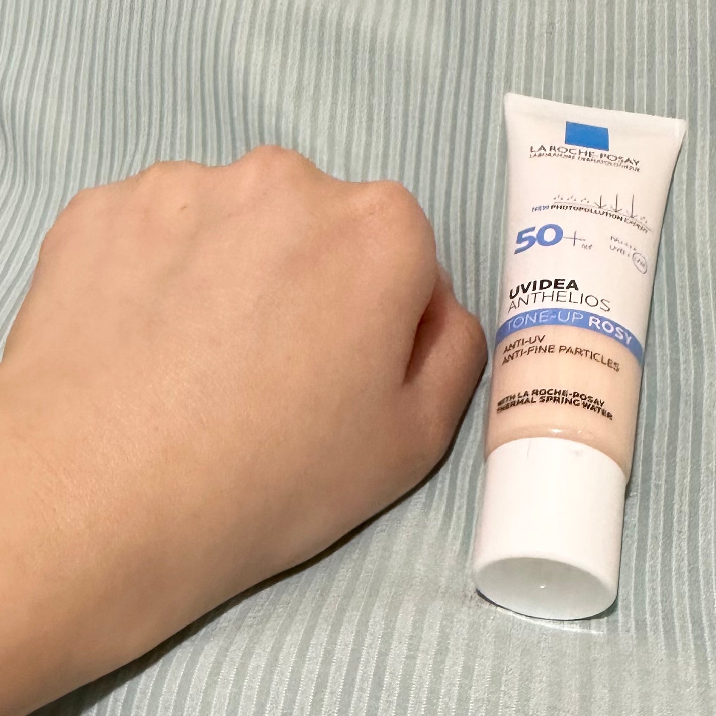 UVイデア XL プロテクショントーンアップ/ラ ロッシュ ポゼ/日焼け止めクリームを使ったクチコミ(8枚目)