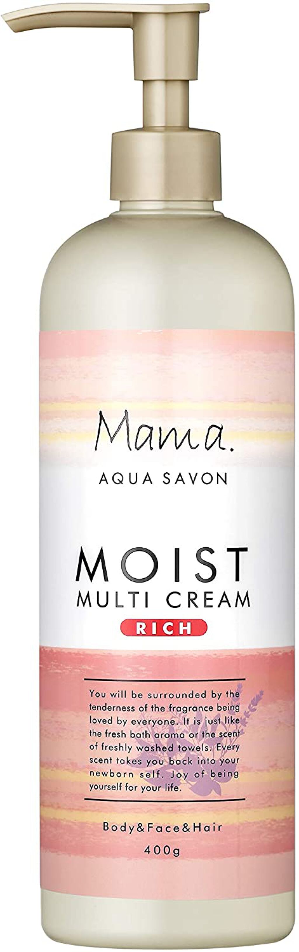 ママアクアシャボン モイストマルチクリーム リッチ アクアシャボン