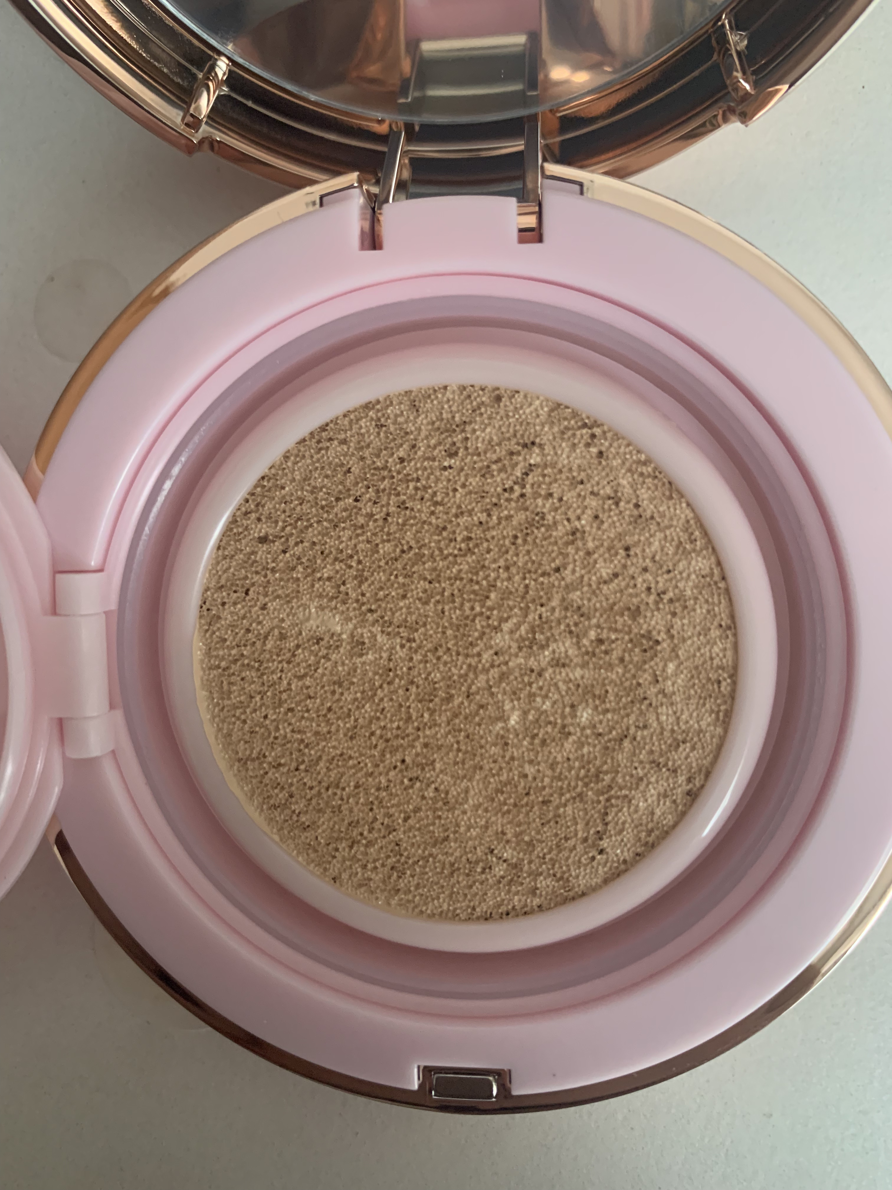 ピンクティーツリーカバーアップグロウクッション/APLIN/クッションファンデーションを使ったクチコミ（3枚目）