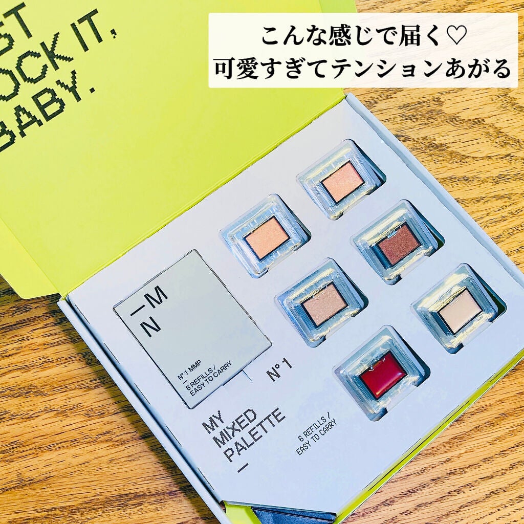 MY MIXED PALETTE 6色カスタムパレット/MN/マルチパレットを使ったクチコミ(3枚目)