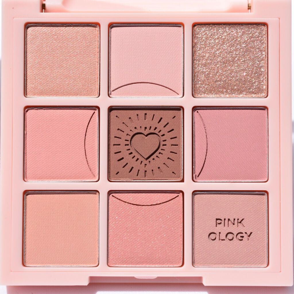 マイフェイブムードアイパレット 9カラー/HOLIKA HOLIKA/アイシャドウパレットを使ったクチコミ(5枚目)