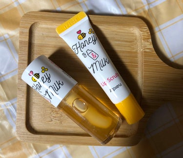 Honey&Milk Lip Oil/A’pieu/リップケア・リップクリームを使ったクチコミ（1枚目）