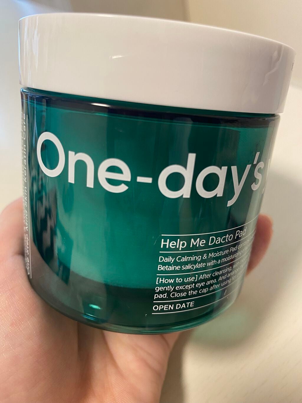 ヘルプミー! ダクトパッド/One-day's you/トナーパッドを使ったクチコミ(1枚目)