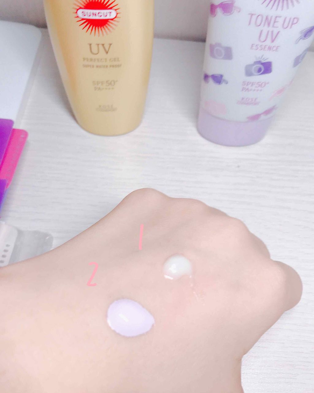 サンカットR パーフェクトUV ジェル/サンカット®/日焼け止めジェルを使ったクチコミ(2枚目)