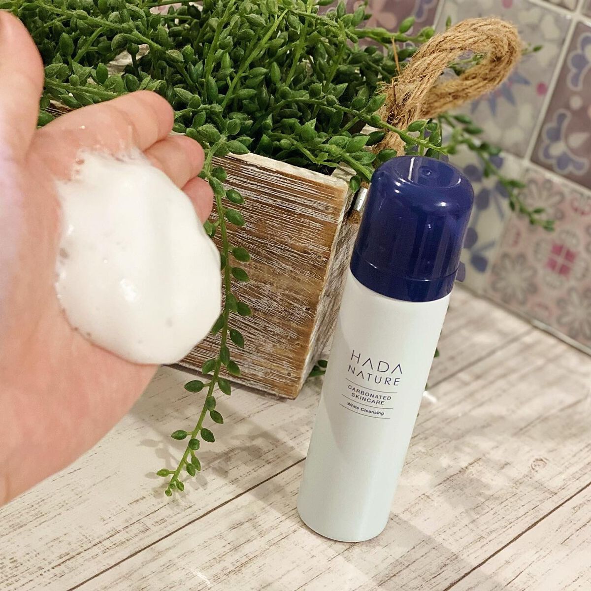 炭酸ホワイトクレンジング/肌ナチュール/クレンジングクリームを使ったクチコミ（2枚目）