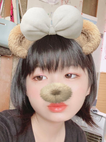 🗡あずリパ🏹 on LIPS 「こんにちは(」・ω・)!今日は私流のオレンジ?風メイク🍊🧡を紹..」(5枚目)