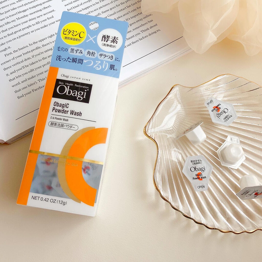 オバジC 酵素洗顔パウダー/オバジ/洗顔パウダーを使ったクチコミ（1枚目）