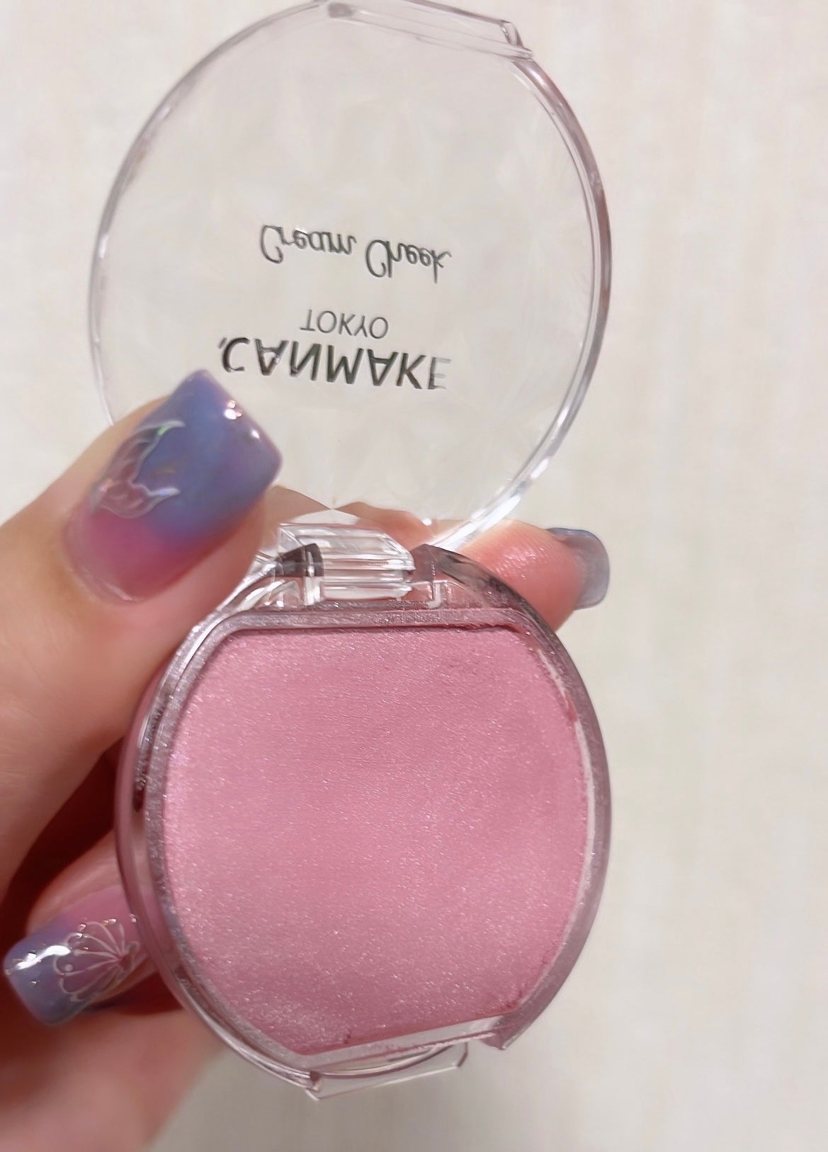 クリームチーク(パールタイプ)/キャンメイク/ジェル・クリームチークを使ったクチコミ(4枚目)