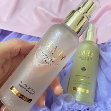 ダルバ ホワイトトリュフバイタルスプレーセラム/ダルバ/ミスト状化粧水を使ったクチコミ(1枚目)