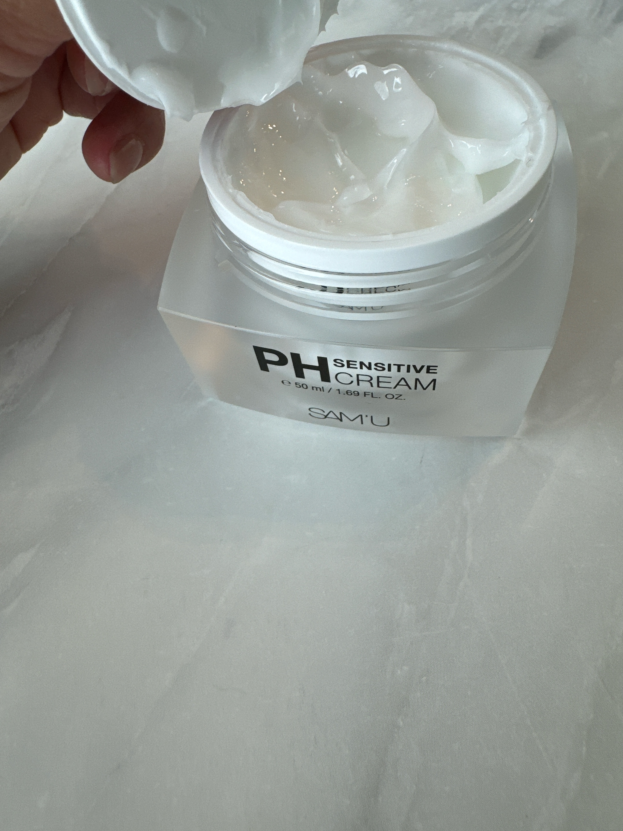 サミュ PHセンシティブクリーム/SAM'U/フェイスクリームを使ったクチコミ（2枚目）
