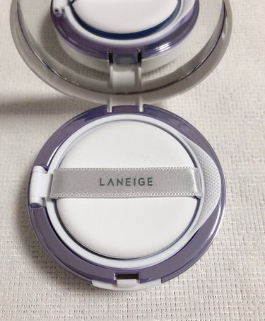 LANEIGE スキン ベール ベース クッションのクチコミ「こんばんは☽･:*
今回はアモーレパシフィックの福袋で個人的に1番うれしかったLANEIGEス.....」（2枚目）