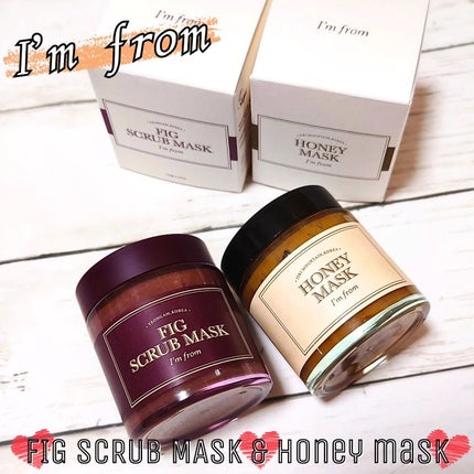 ハニーマスク/I'm from/洗い流すパック・マスクを使ったクチコミ(1枚目)