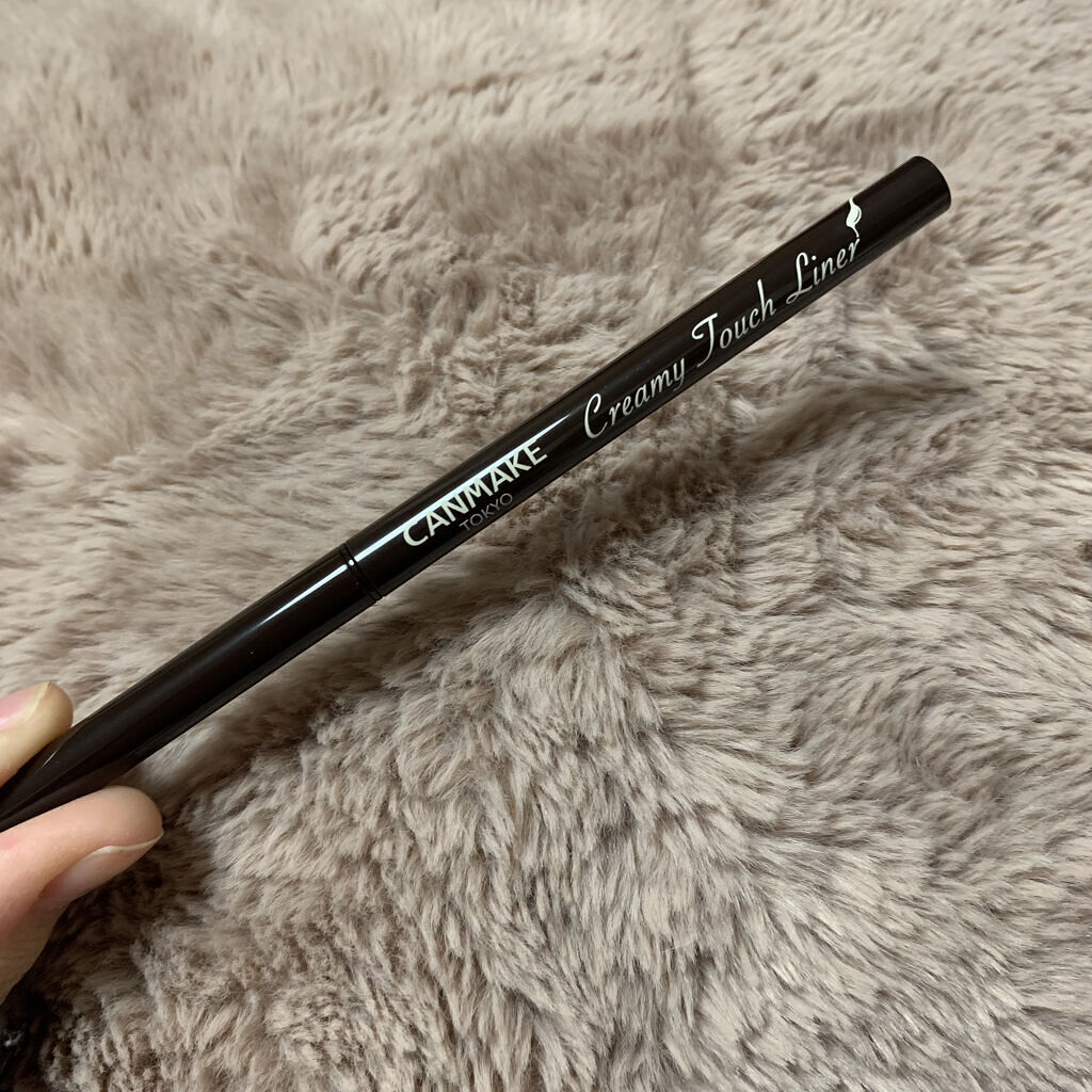 クリーミータッチライナー/キャンメイク/ジェルアイライナーを使ったクチコミ（3枚目）