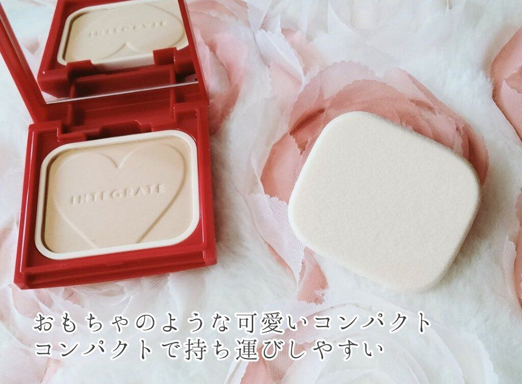 プロフィニッシュファンデーション/インテグレート/パウダーファンデーションを使ったクチコミ（2枚目）