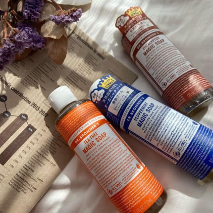 マジックソープ ティートゥリー/ドクターブロナー/ボディソープを使ったクチコミ(5枚目)