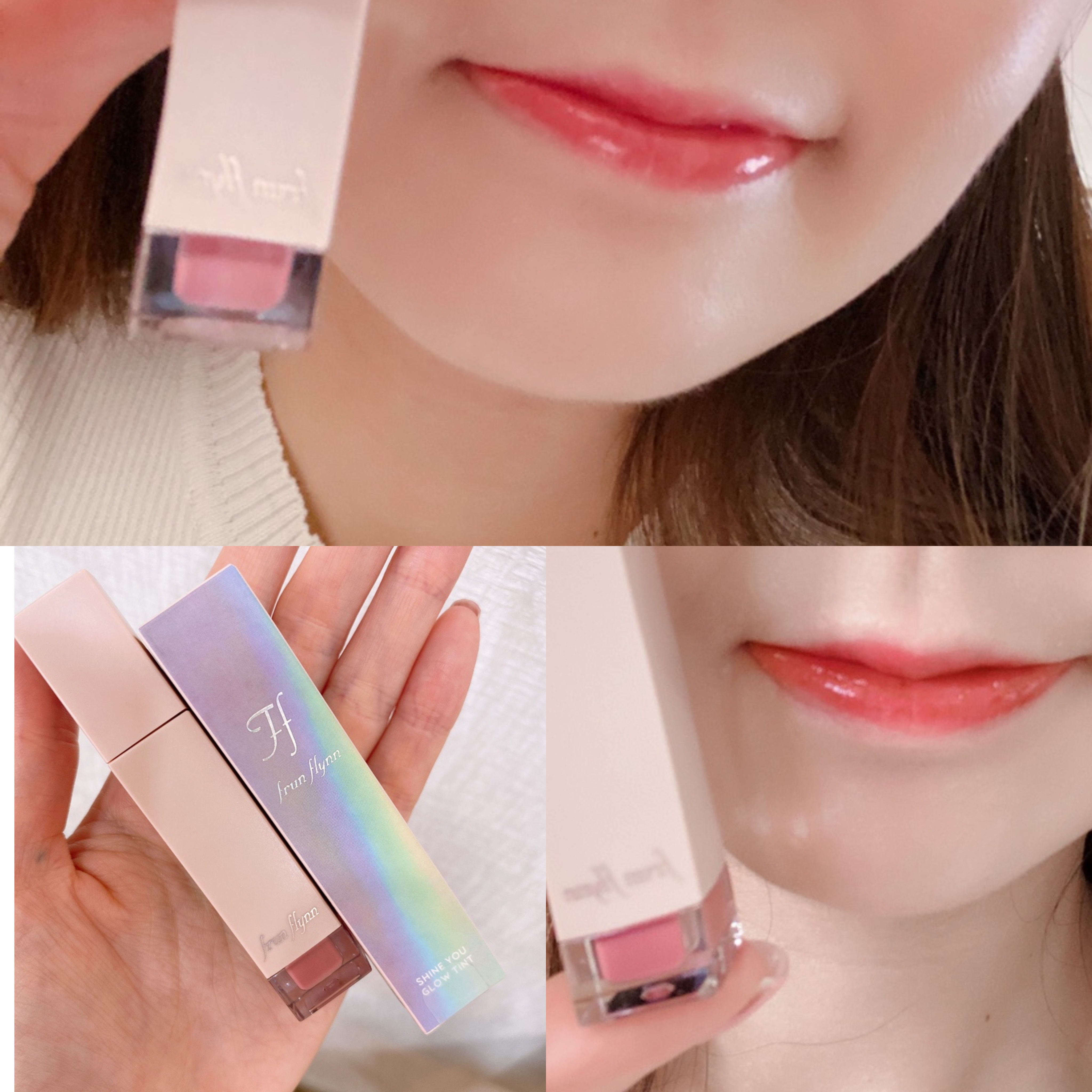 frunflynn シャインユー グロウティント/frunflynn/リップティントを使ったクチコミ（2枚目）
