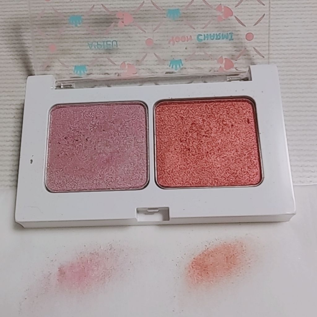 A’pieu TO YOUR SHADOWのクチコミ「　パープルシャドー探してて
可愛い💠のが　ネットで　500円だったので
買ってみました
韓国コ.....」（2枚目）